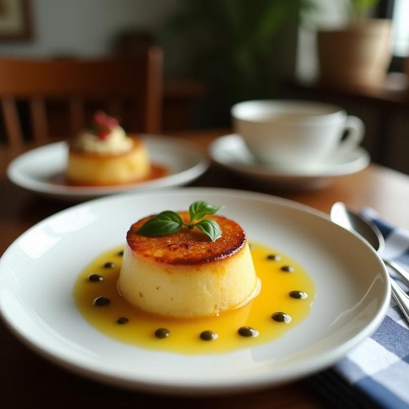 Flan de Coco y Agua de Mapocho: Postre Chileno Vegano Sin Azúcar