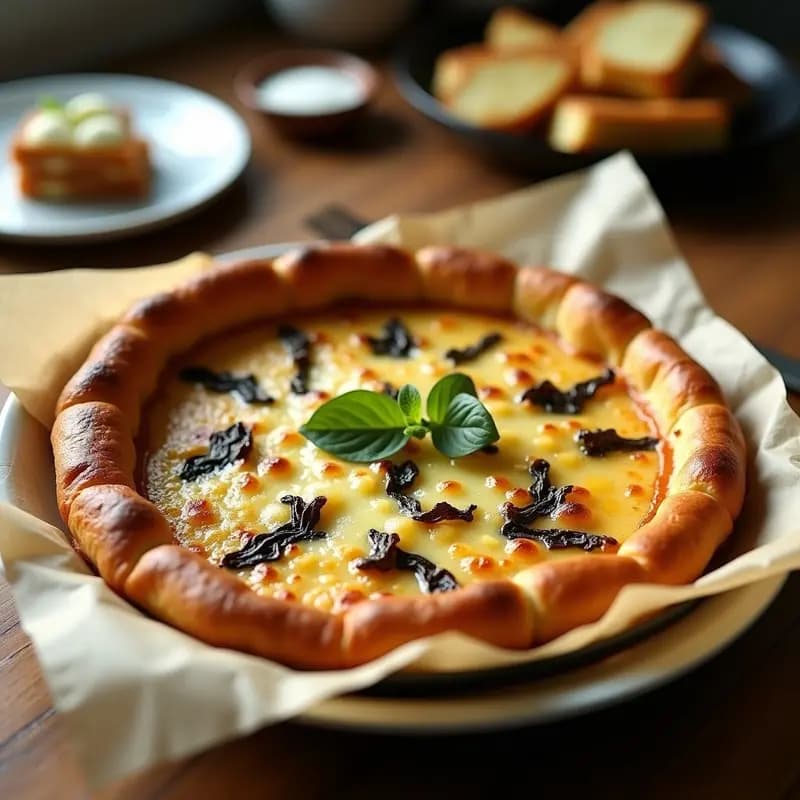 Galette de Algas y Queso de Cabra: Receta Francesa Sin Gluten en Airfryer