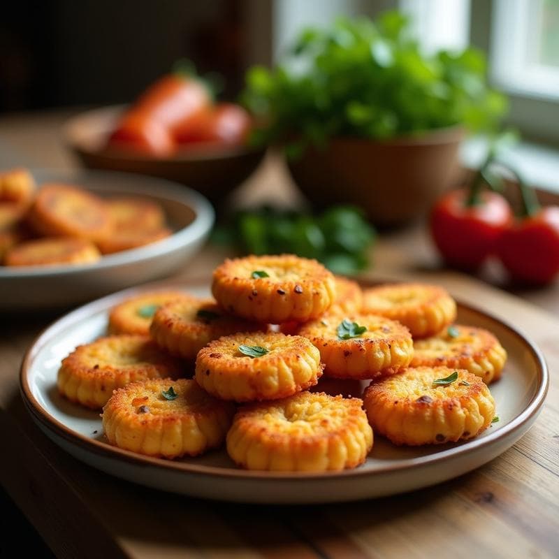 Galletas de Proteína de Garbanzo y Pimentón Ahumado: Receta Keto en Airfryer