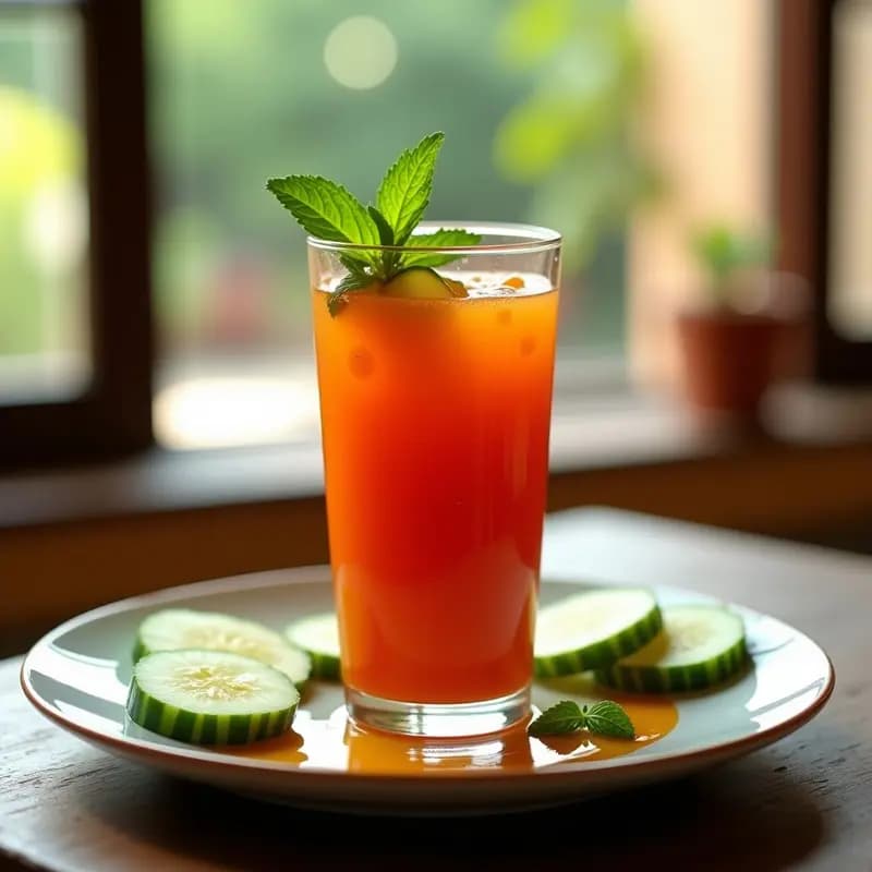 Gazpacho Andaluz sin Tomate: Receta Fría con Pimiento Asado y Frescor Único