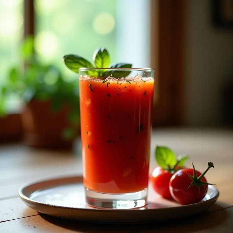 Gazpacho de Cereza y Tomate Seco: Receta Refrescante y Antioxidante en 10 Minutos