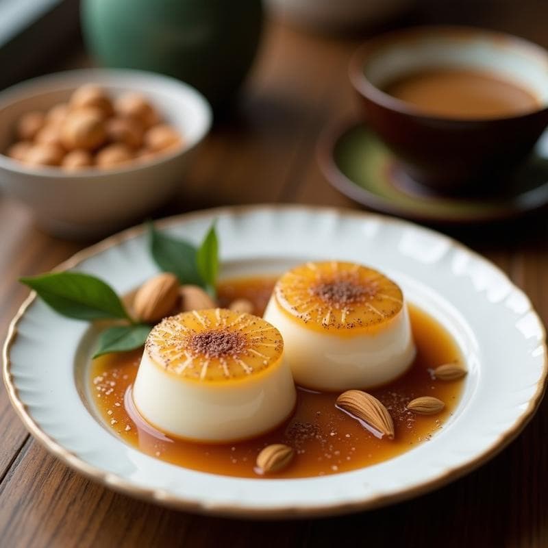 Gelatina de Café y Coco: Postre Sin Azúcar con Agar-Agar y Especias de Cardamomo