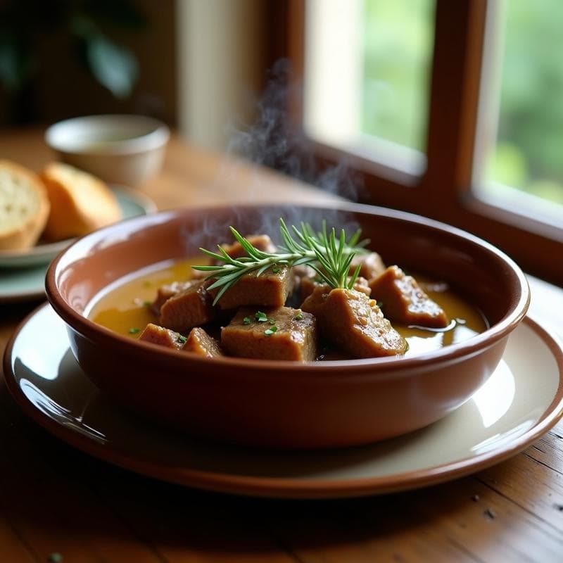 Grasas de Cordero con Hierbas Provenzales: Receta en Olla Lenta Melosa y Aromática
