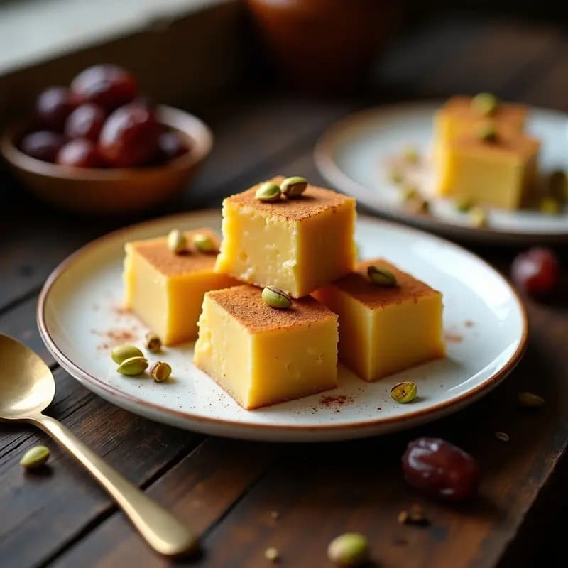 Halva de Sémola y Dátiles: Postre Árabe Dulce y Espeso en 5 Ingredientes