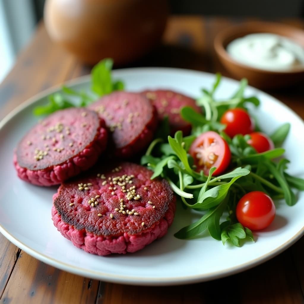 Hamburguesas de Hemp y Remolacha: Receta Vegana Alta en Omega-3 en Thermomix