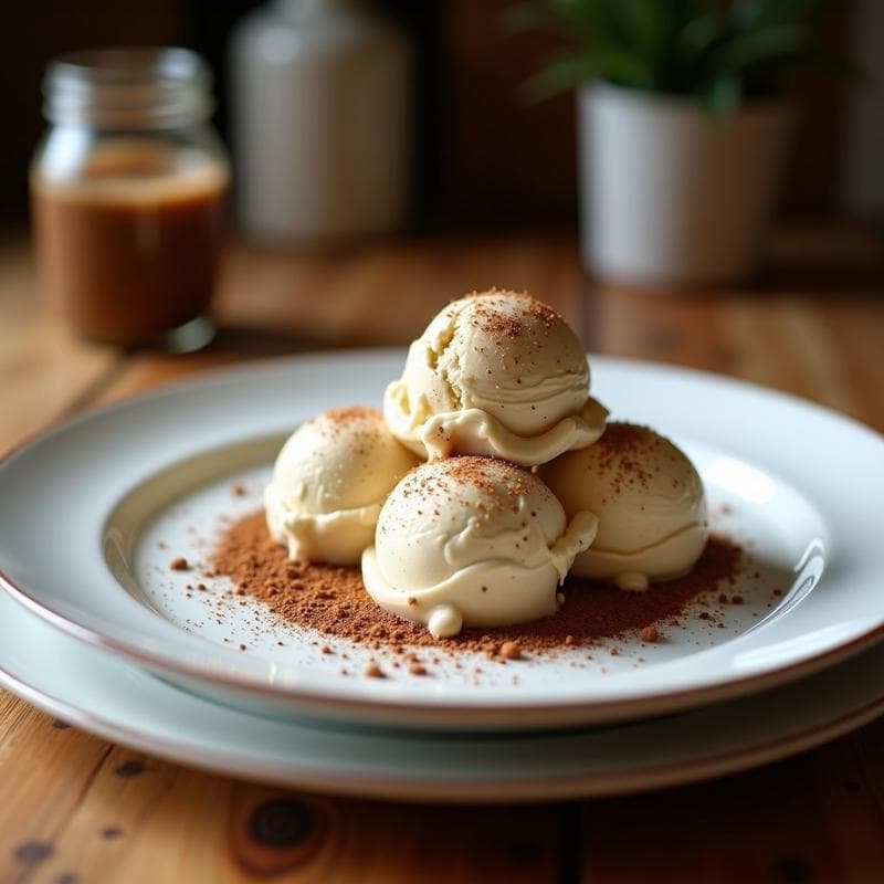Helado de Café Bulletproof con Mantequilla de Coco: Postre Keto Energizante en 4 Ingredientes