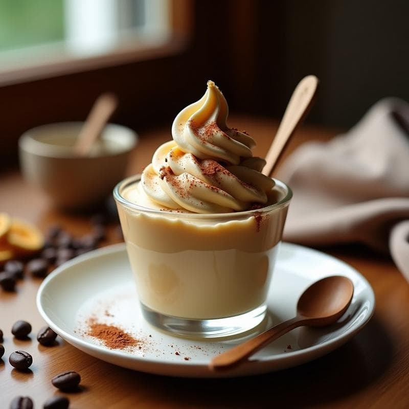 Helado de Café con Infusión de Hongos Lion’s Mane: Postre Funcional Keto para el Cerebro