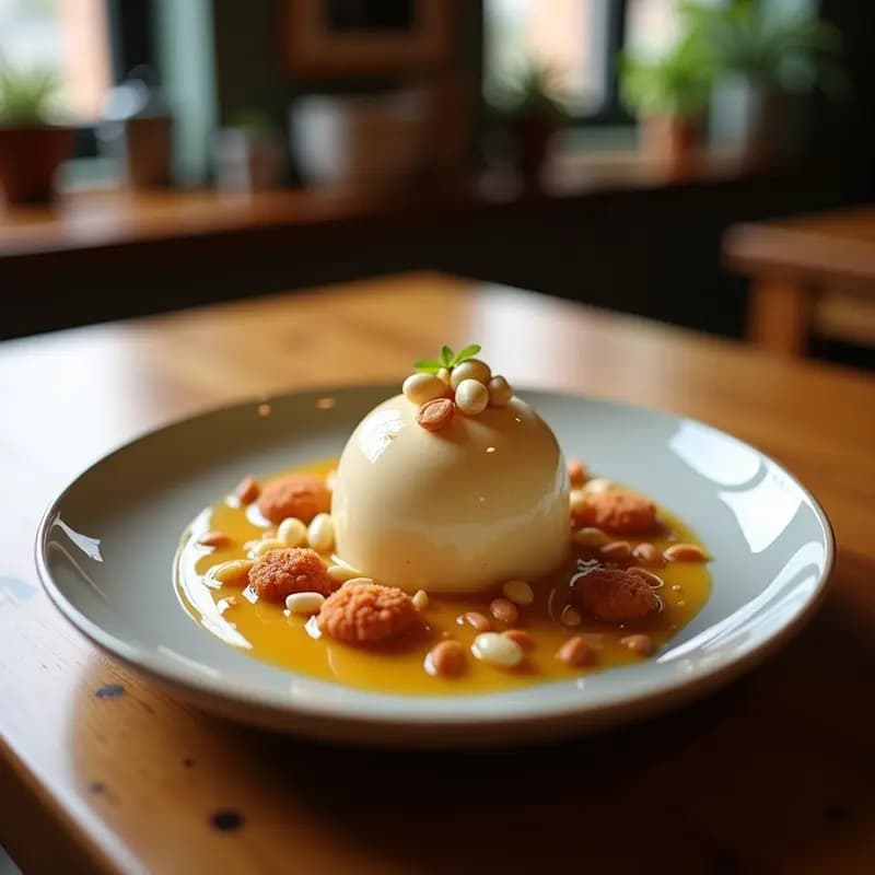 Helado de Carob y Nuez de Macadamia: Postre Mediterráneo Sin Azúcar en Thermomix