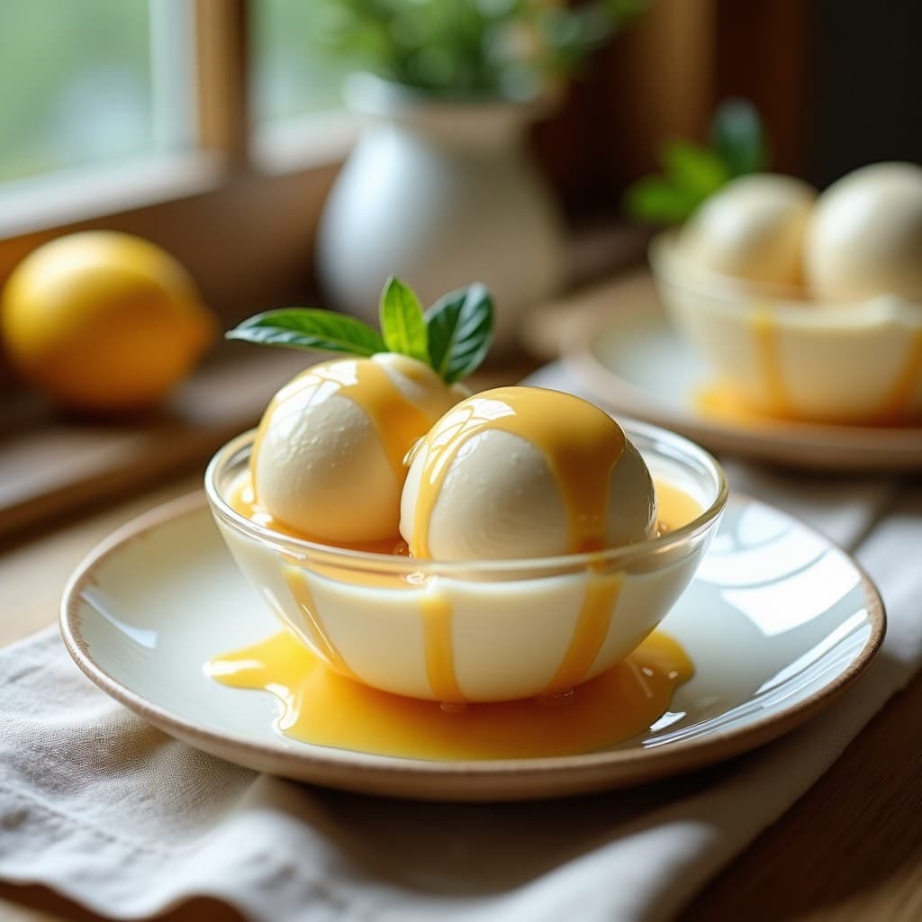 Helado de Té de Hierbas y Miel de Manuka: Postre Australiano Antibacteriano y Sin Lácteos