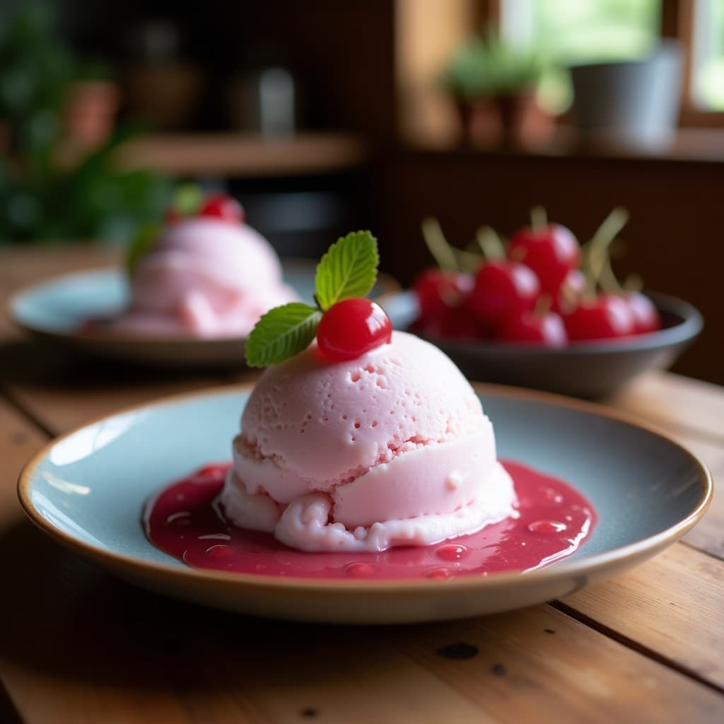 Helado de Uva Camu Camu y Leche de Coco: Postre Amazónico Antioxidante Sin Azúcar