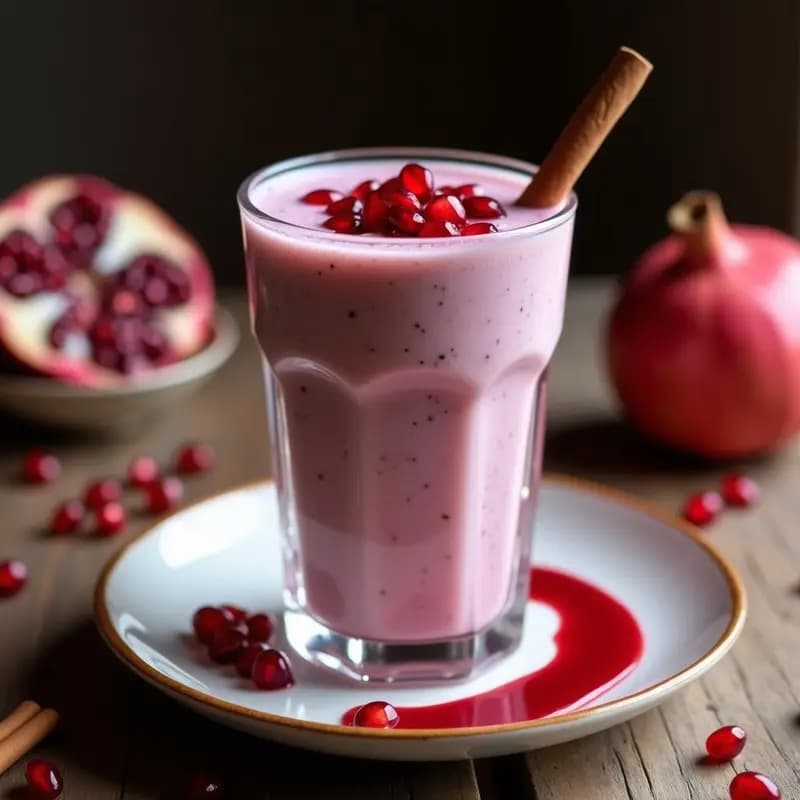 Horchata de Arroz y Canela con Topping de Granadina: Bebida Peròuana Tradicional