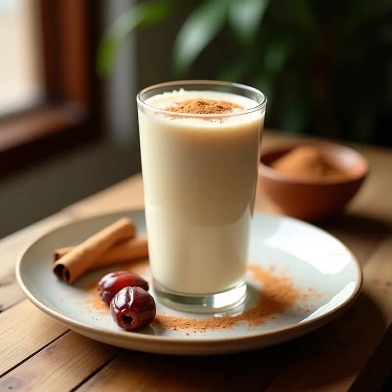 Bebida de Arroz Fermentado con Canela: Horchata Probiótica para Digestión Ligera
