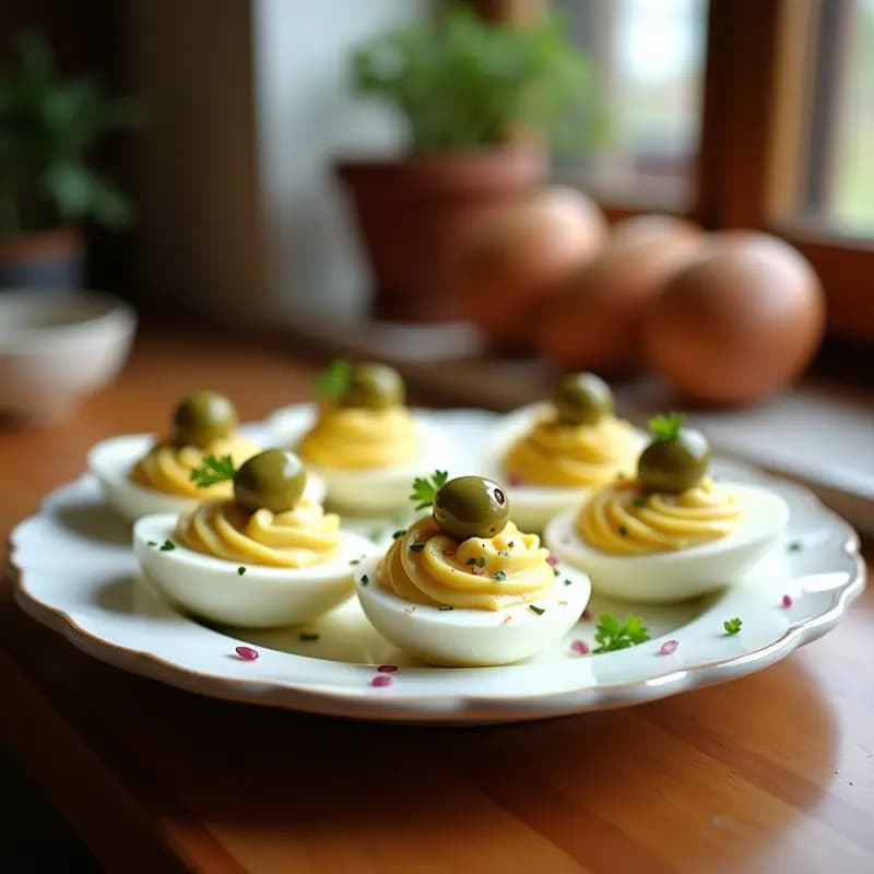 Huevos Rellenos de Atún y Mayonesa: Receta de Tapa Fría para Fiestas
