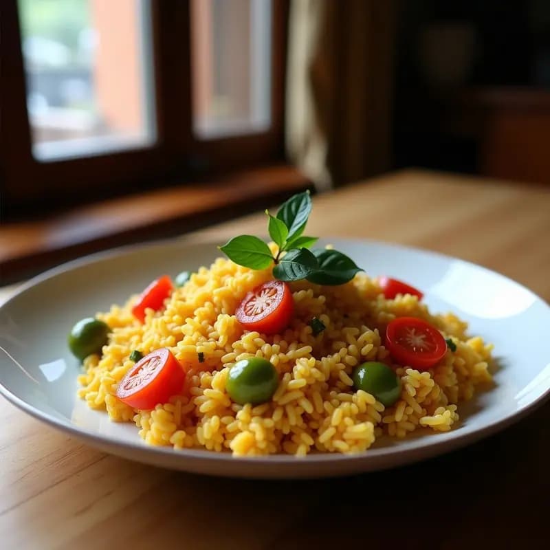 Jollof Rice Nigeriano con Pollo y Verduras: Receta en Una Olla y Alta en Sabores
