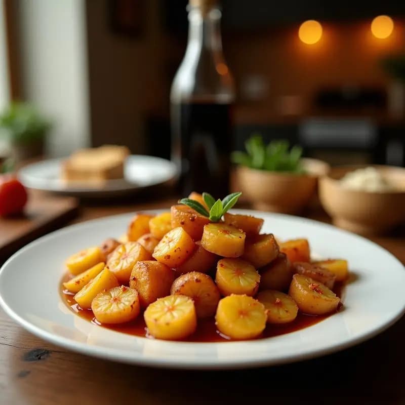 Kelewele Ghanés: Plátanos Maduros Fritos con Jengibre y Cayena – Snack Picante