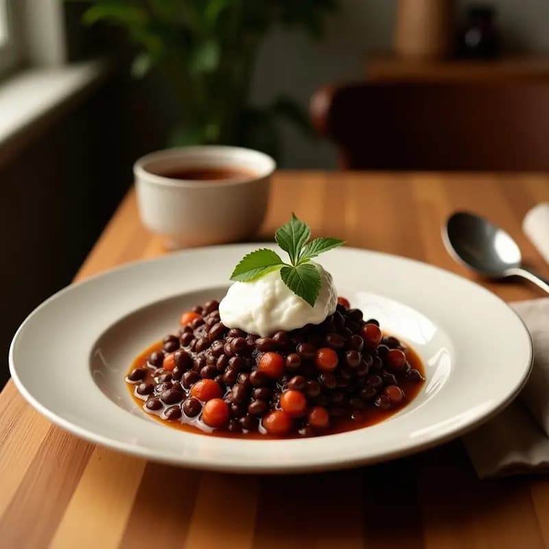Kevin’s Famous Chili con Frijoles Negros y Chocolate: Receta Americana Reconfortante en Olla