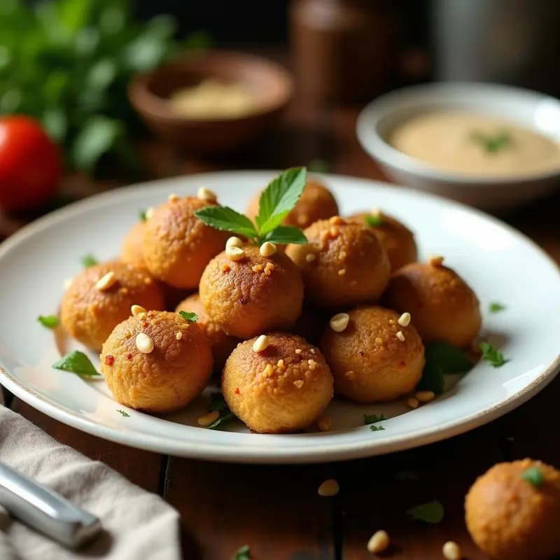 Kibbeh Libanes de Carne y Bulgur: Receta Tradicional en Airfryer Sin Aceite