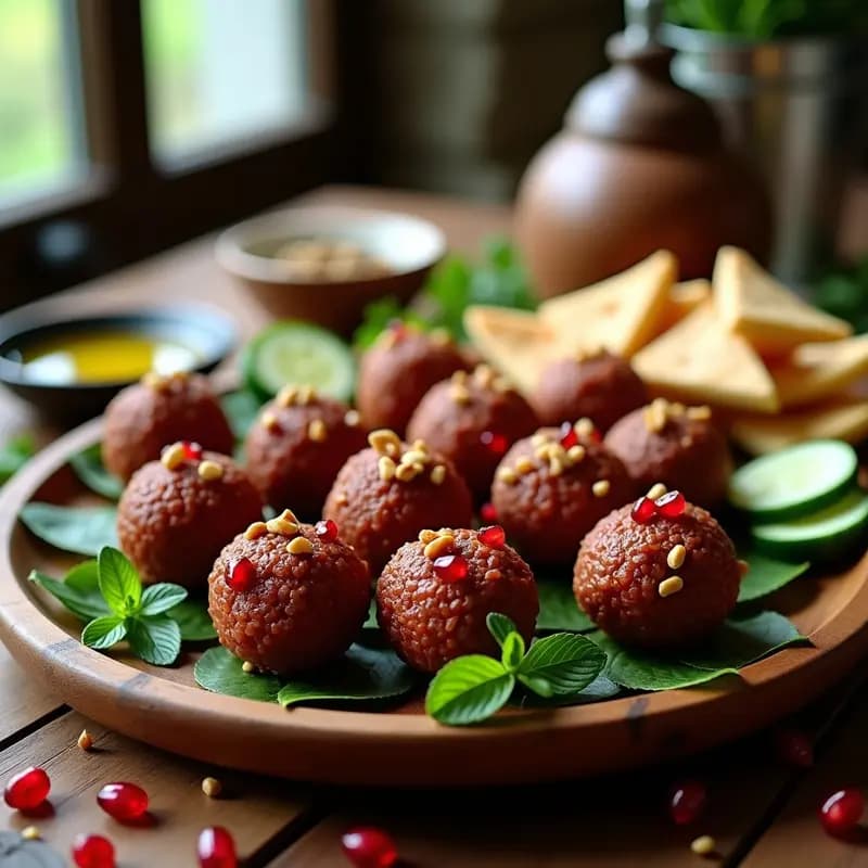 Kibbeh Nayev de Carne Cruda Especiada: Receta Libanesa Gourmet en 20 Minutos