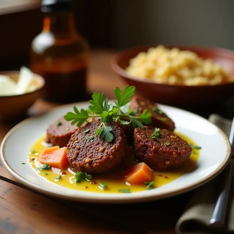 Kibbeh Nayyeh Libanesa con Cebolla Morada y Aceite de Oliva: Receta Cruda y Tradicional