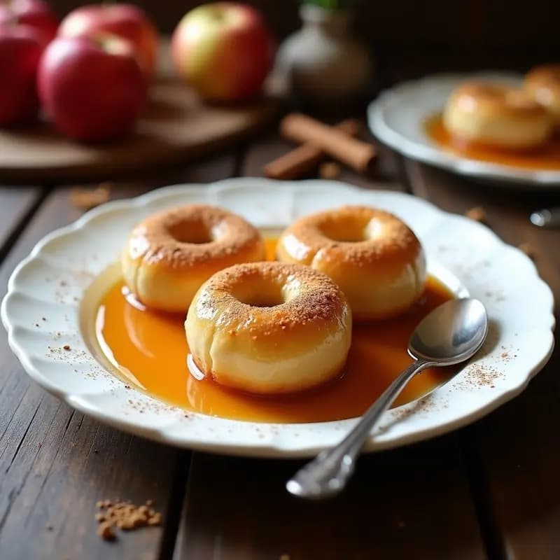 Knodel Austriaco de Pan y Semillas de Amapola: Postre Tradicional Dulce y Esponjoso