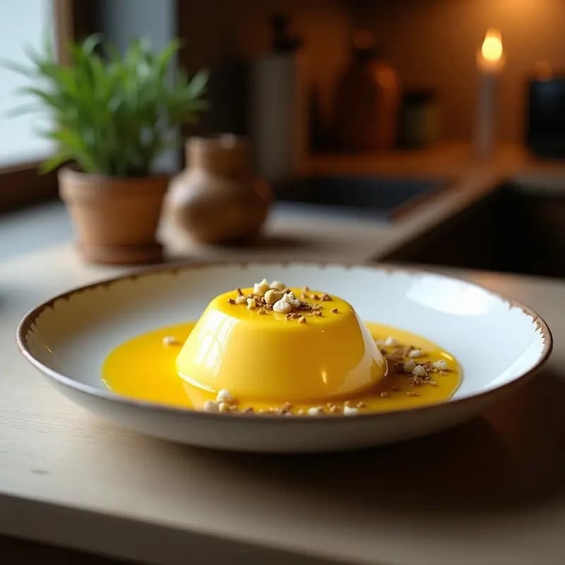 Kulfi de Mango y Cardamomo con Pistachos: Helado Indio Vegano en 3 Ingredientes