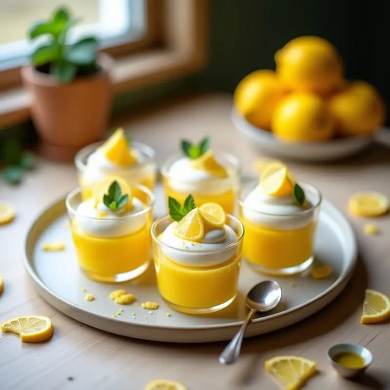 Lemon Curd de Limón Yuzu con Merengue de Aquafaba: Postre Japonés-Australiano Sin Lactosa