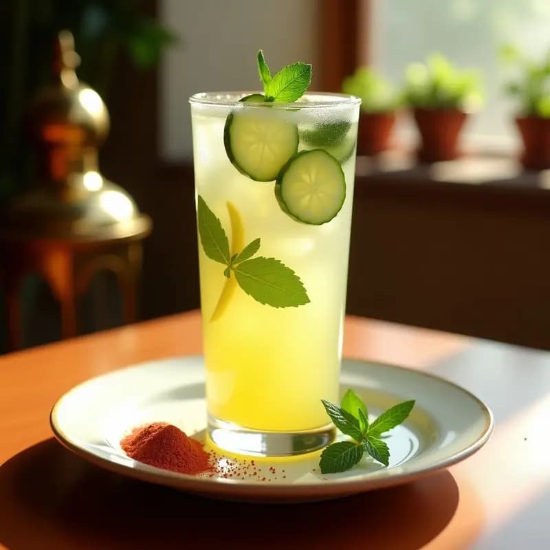 Limonada de Mentas y Pimienta Rosa: Receta Marroquí Refrescante con Toque Gourmet