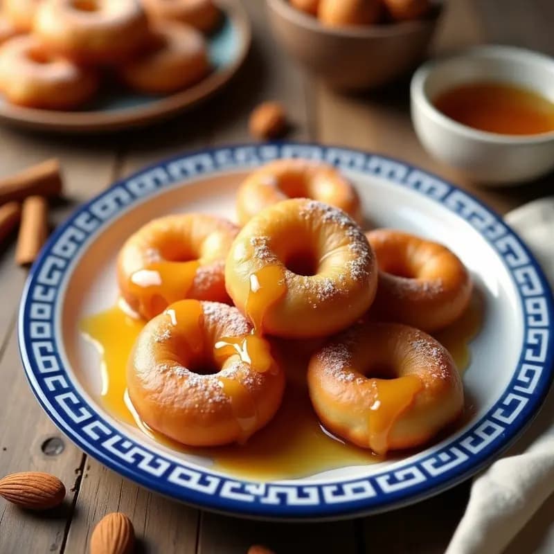 Lokma de Miel y Canela: Buñuelos Griegos Sin Gluten en Airfryer
