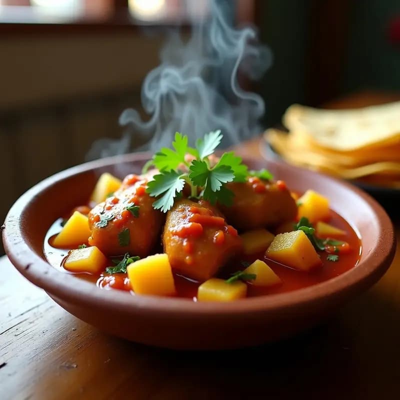 Lompoc de Cerdo en Salsa de Piña y Chipotle: Receta Mexicana en Olla Exprés