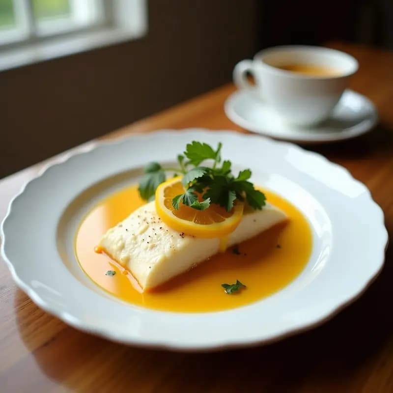 Mahi Mahi al Horno con Salsa de Maracuyá y Coco: Receta hawaiana Ligera y Exótica en 25 Minutos