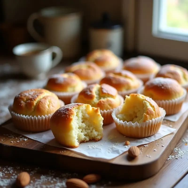 Mantecadas de Astorga sin gluten: Postre tradicional en versión apta para celíacos