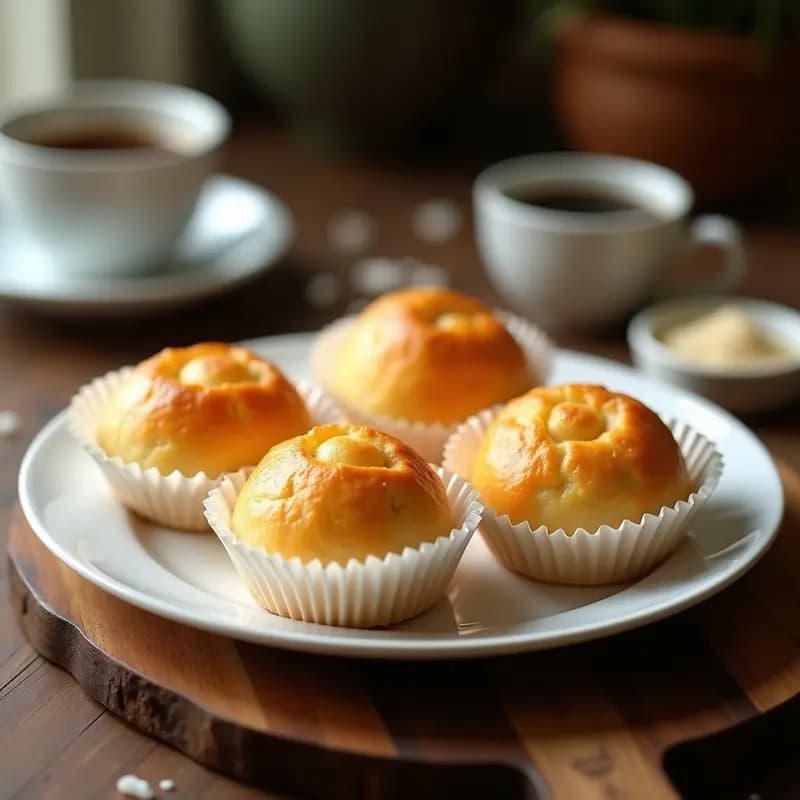 Mantecadas de Yuca y Queso Fresco: Postre Venezolano Sin Harina y Sin Gluten