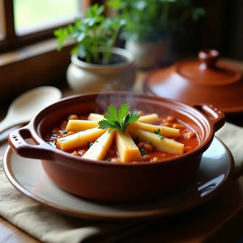 Marmita de Congrio con Ñoras: Receta Vasca de Pescado en Salsa