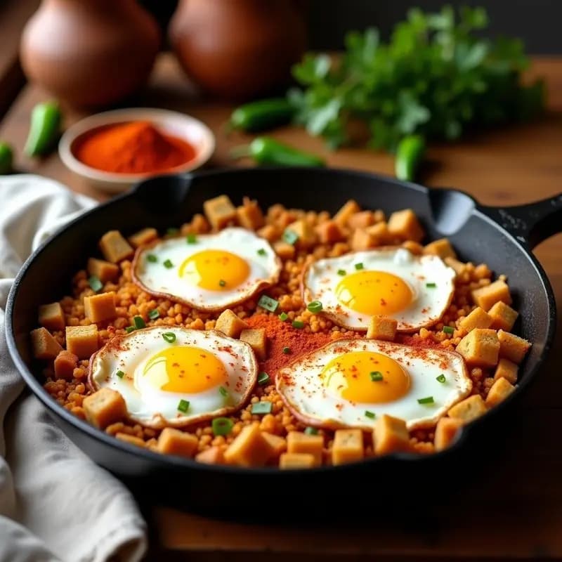 Migas Extremadureñas con Pimentón y Sardinas: Receta de Aprovechamiento