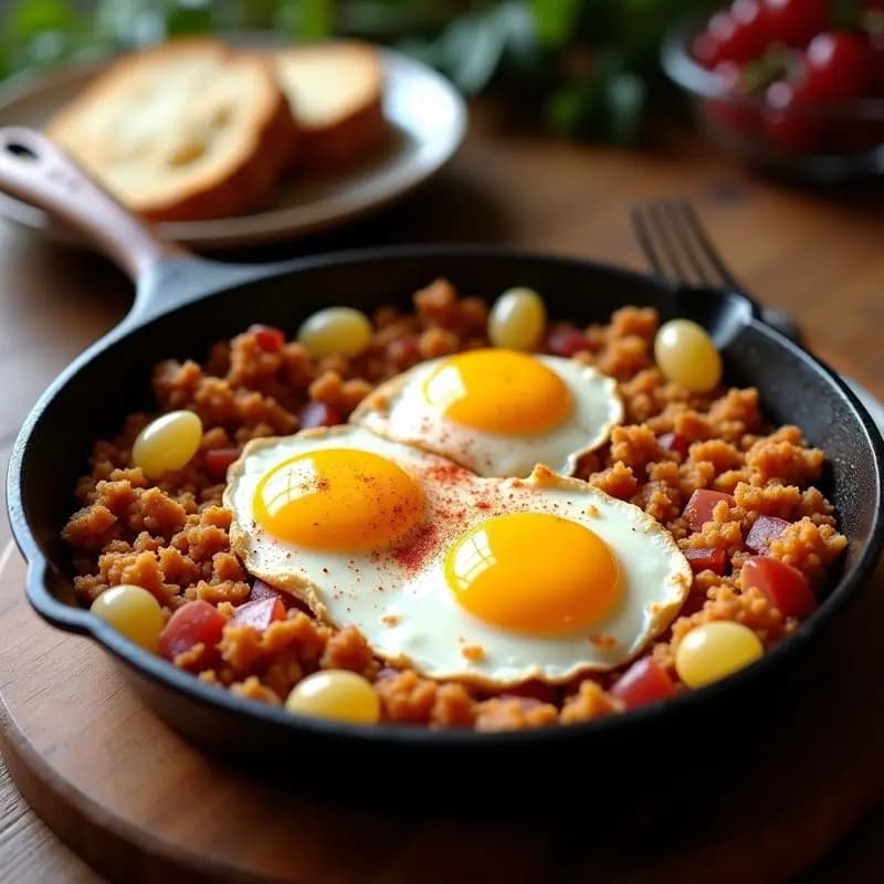 Migas con Uvas y Tocino: Plato de Aprovecho Castellano con Toque Dulce