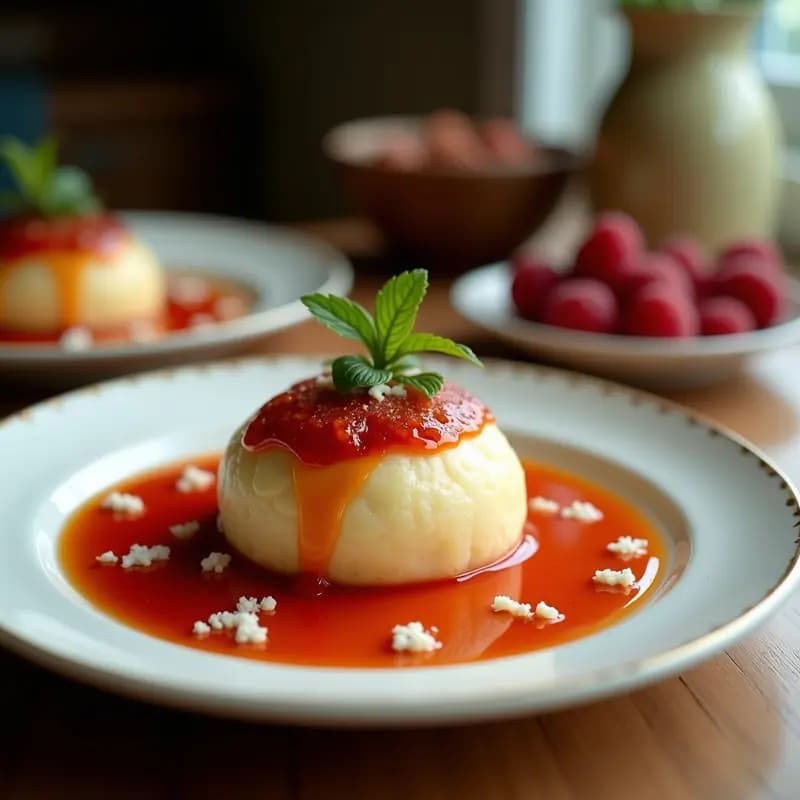 Mochi Japanés Relleno de Anko y Fresas: Postre de Arroz Glutinoso en 4 Ingredientes