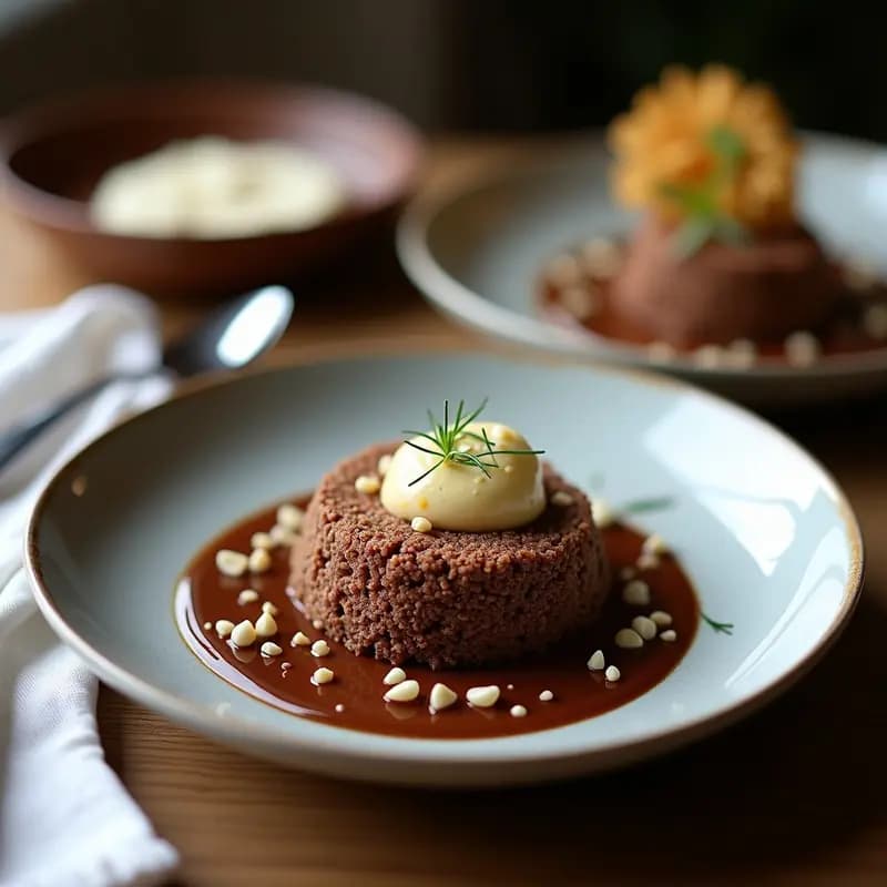 Mochika de Quinoa y Chocolate: Postre Andino Sin Azúcar con Toque Crujiente