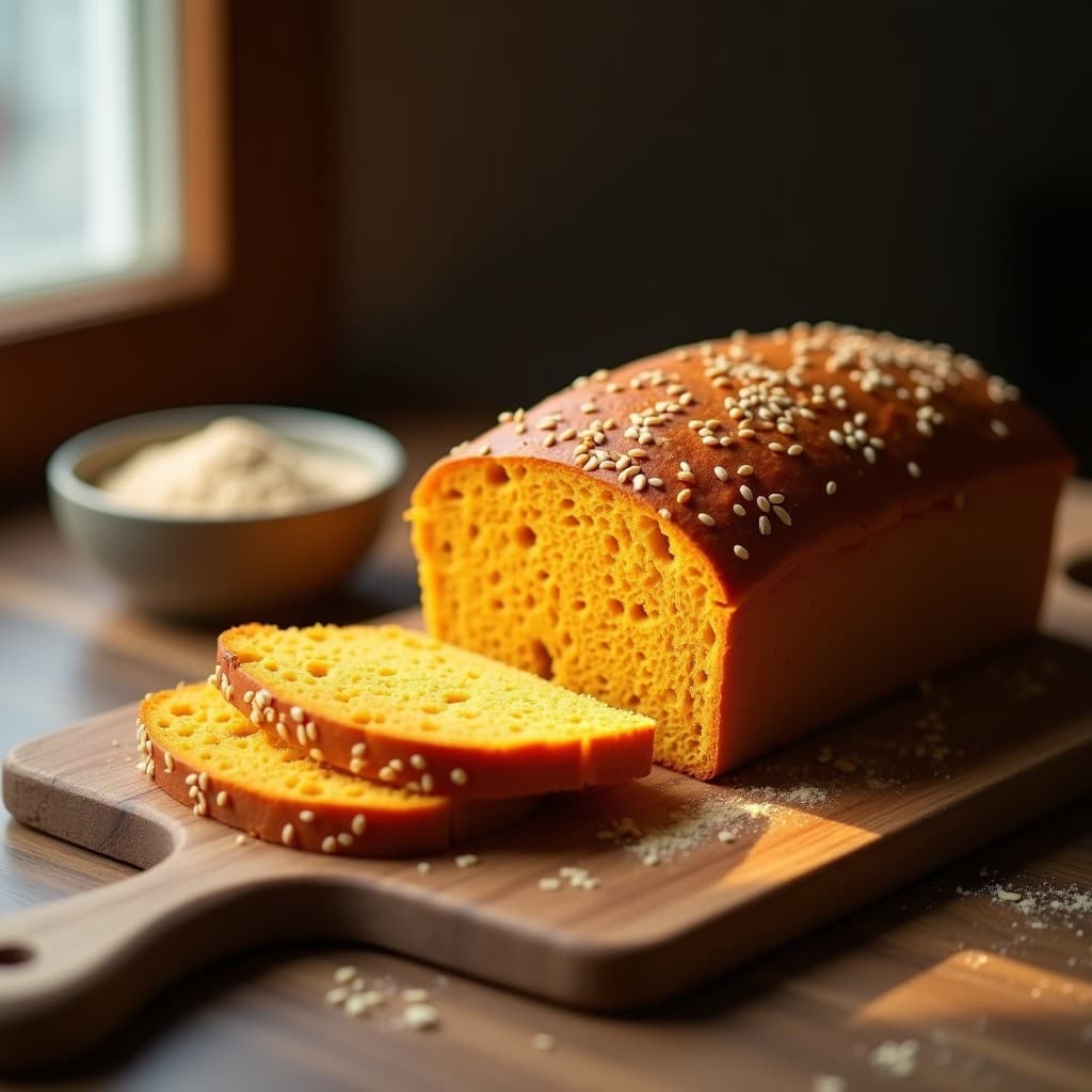 Pan de Batata y Harina de Teff: Receta Etiopíe Sin Gluten en Olla Express