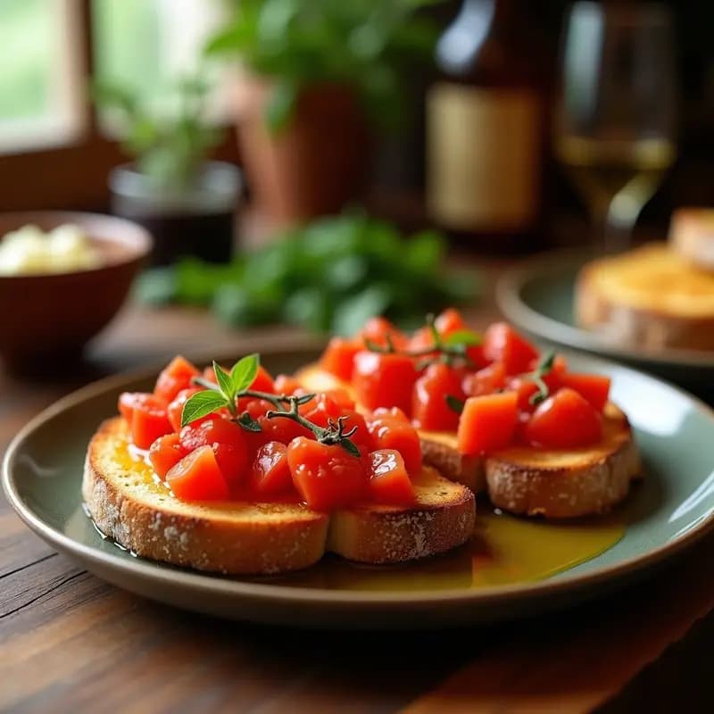 Pan con Tomate y Aceite de Oliva Virgen Extra: Receta Catalana para Desayunos Saludables