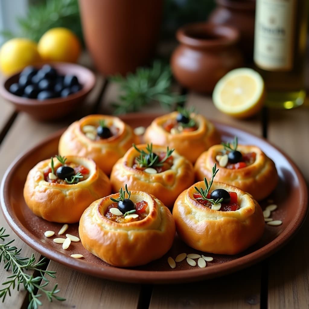 Pan de Yuca Rellena de Hobz Biz-Zejt y Aceitunas: Receta Malta-Española Sin Gluten en Olla Exprés