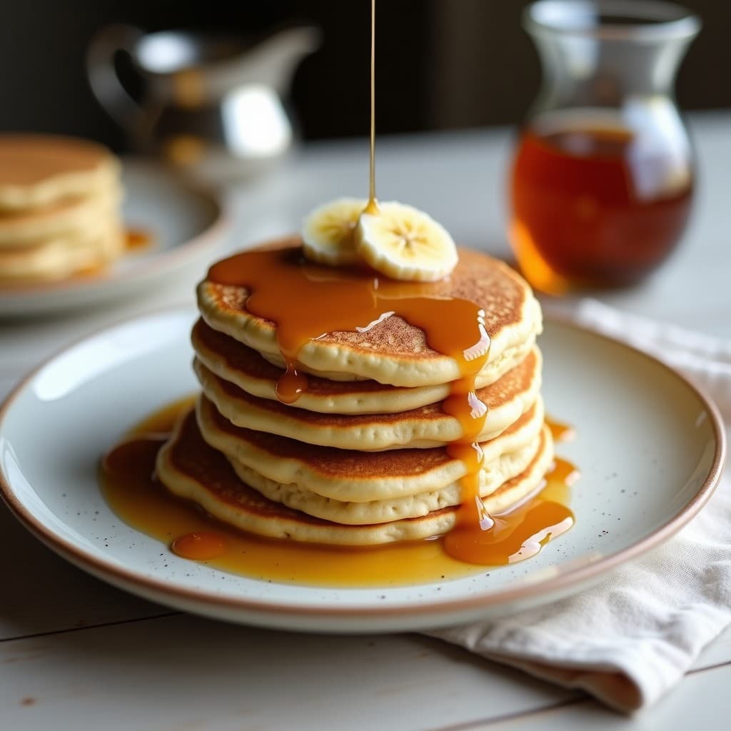 Pancakes de Harina de Lúpulo y Plátano: Desayuno Keto y Sin Granos