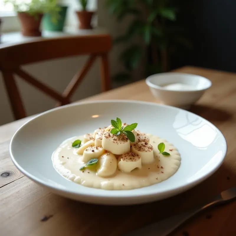Panna Cotta de Avena y Cardamomo: Postre Indo-Italiano Sin Lactosa y Keto