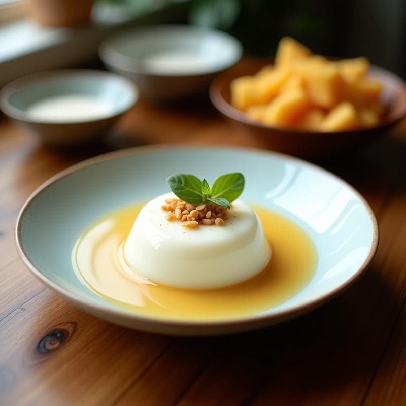 Panna Cotta de Coco y Frutos Rojos: Postre Vegano Sin Horno y Sin Azúcar