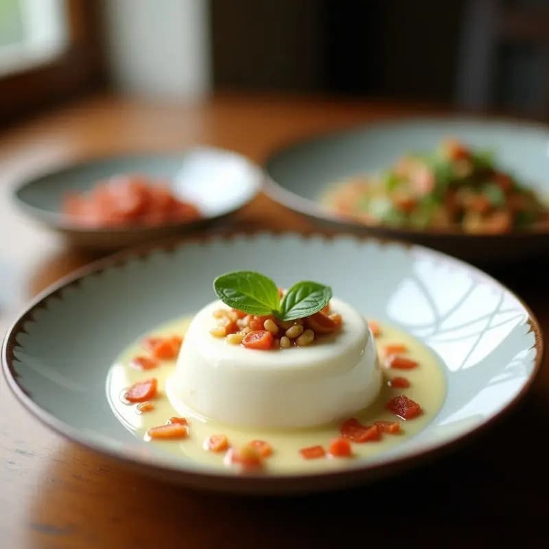 Panna Cotta de Cúrcuma y Leche de Coco: Postre-Indio Sin Lactosa y Antiinflamatorio
