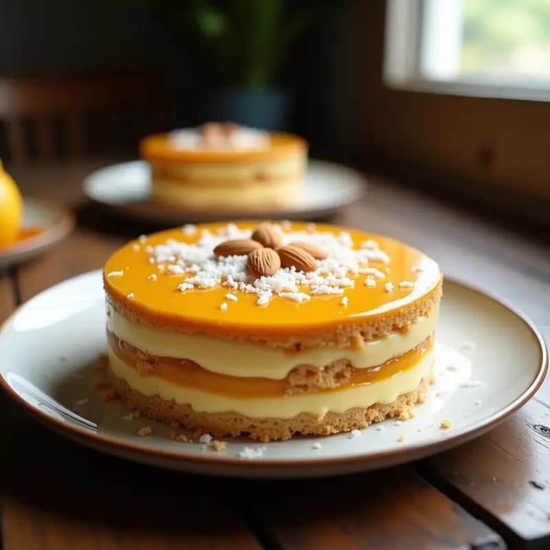 Pastel de Alfajor Argentino con Mermelada de Membrillo: Receta Tradicional Sin Horno