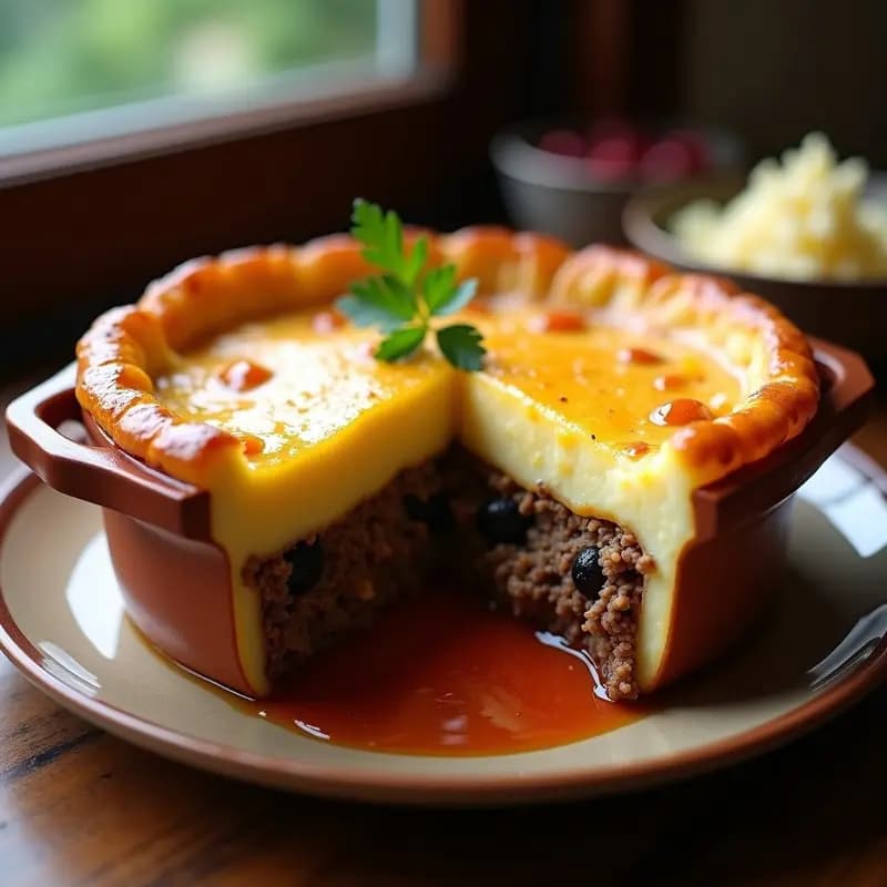 Pastel de Papa y Carne Picada: Receta Argentina Tradicional en Olla Superpuesta