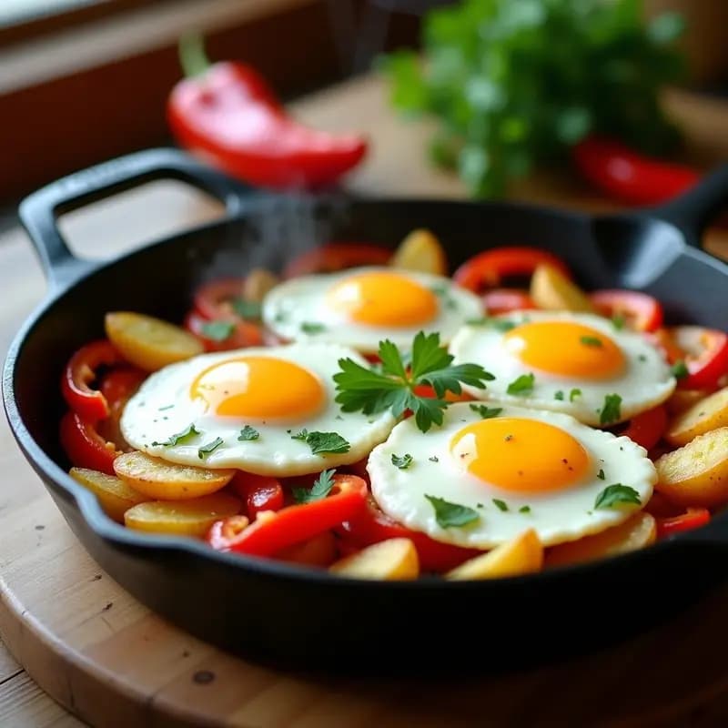 Patatas a lo Pobre con Pimientos Asados: Receta Sencilla y Sabrosa