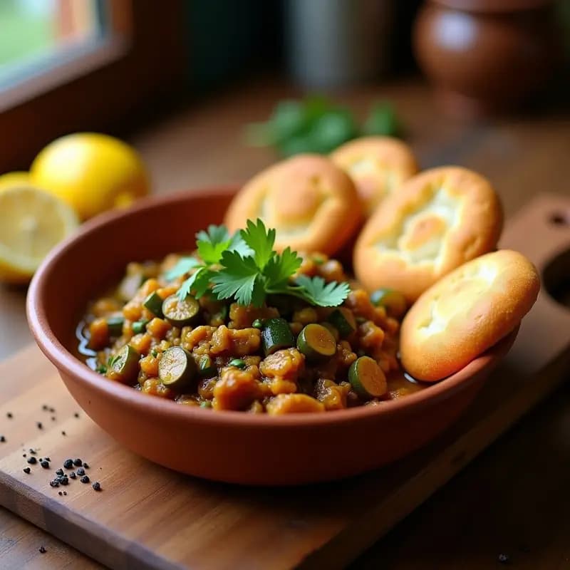 Pav Bhaji Indio con Pan de Coliflor: Receta Callejera Mumbai Low Carb