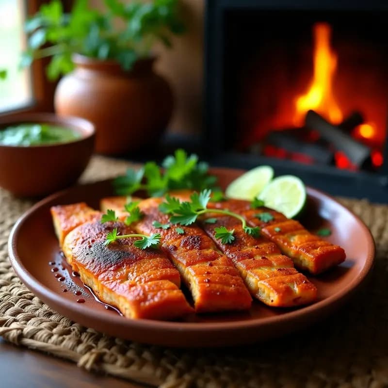 Pescado a la Talla con Achiote y Chile de Árbol: Receta Mexicana a la Parrilla en 20 Minutos
