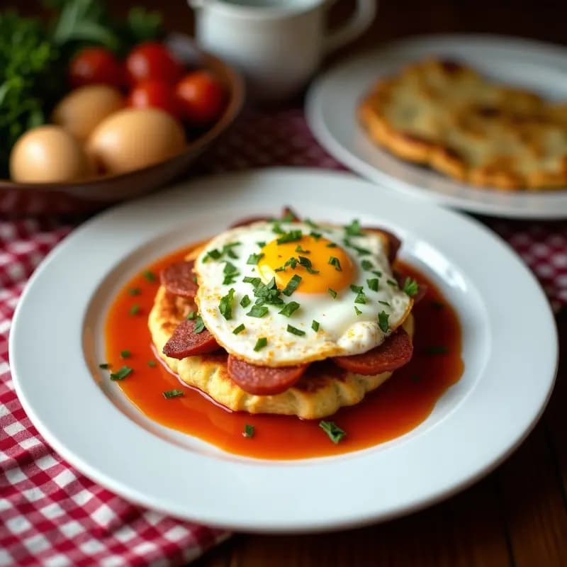 Pisto con Huevo y Chorizo: Receta de Aprovechamiento con Toque Picante